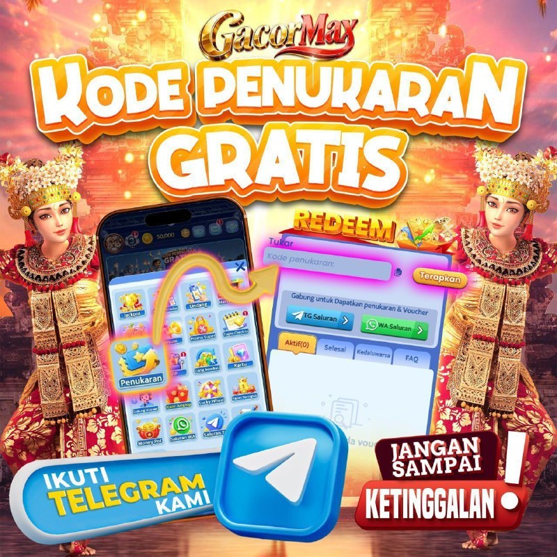 Menu kode penukaran GacorMax